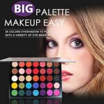 35 Color Studio Lidschatten Palette Makeup Palette, Perfekt Untereinander Kombinierbare Farbnuancen, Matt, Leuchtende und Schimmernde Texturen, Für Verführerische Augen – Bild 2