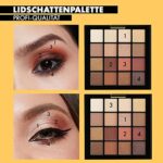 NYX Professional Makeup Lidschattenpalette, Ultimate Shadow Palette, Gepresster Puder Lidschatten – Bild 3