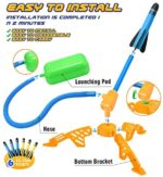 DejaNard Let's Arezooo Spielzeug ab 3-12 Jahre Junge, Outdoor Spielzeug 3 4 5 6 7 8 9 10 Jahre Junge Spielzeug für Draussen Gartenspielzeug Rakete Spielzeug Geschenk Mädchen 4-12 Jahre Kinderspielzeug – Bild 5