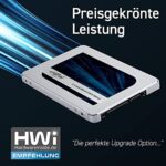 Crucial MX500 - bis zu 560 MB/s (3D NAND, SATA, 2,5 Zoll, Internes SSD) – Bild 5