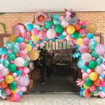 weeyin Geburtstagsdeko Mädchen, Deko Geburtstag Kindergeburtstag Mädchen mit Happy Birthday Decorations Girlande Süssigkeiten Krapfen – Bild 14