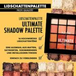 NYX Professional Makeup Lidschattenpalette, Ultimate Shadow Palette, Gepresster Puder Lidschatten – Bild 2