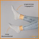 10 | 20 | 30 Paar Sneaker Socken Herren Damen Schwarz Weiss Grau Baumwolle – Bild 2