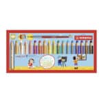 18er Pack mit Spitzer und Pinsel