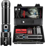 Shadowhawk LED Taschenlampe 500.000 Lumen – USB-aufladbar, IP67, XHP70.2, 5 Modi