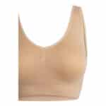 UnsichtBra Bustier Damen BH ohne Buegel | Bügelloser Soft Bra | Schlaf Still Sport Büstier – Bild 4