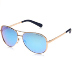 Blau (Roségold-blau Verspiegelt 100325)