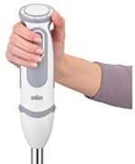 Braun Household Stabmixer MQ 5220WH Stabmixer – MultiQuick 5 Vario Pürierstab mit Edelstahl Mixfuss, 1000 Watt, inkl. 2-teiligem Zubehör-Set – Bild 4