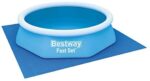 Bestway Flowclear™ quadratische Bodenplane, für Aufstellpools – Bild 5