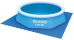 Bestway Flowclear™ quadratische Bodenplane, für Aufstellpools – Bild 4