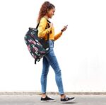 YAMTION Rucksack Damen,Schulrucksack Mädchen Teenager Tagesrucksack Frauen mit Laptopfach für Schule Uni Reisen – Bild 7