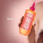 L'Oréal Paris Elvital Haarkur für geschmeidiges Haar, Ohne Silikone, Ohne Einwirkzeit zum Ausspülen  8 Sekunden Wonder Water Lamellar Haarfluid 1 x 200 ml – Bild 7