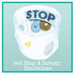 Pampers Windeln Pants, Baby Dry, Höschenwindeln mit Stop und Schutz Täschchen, MONATSBOX – Bild 3