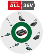 Bosch Akku Rasenmäher UniversalRotak 36-560, (36 Volt, Schnittbreite: 36 cm, Rasenflächen bis 550 m² und 560 m ², im Karton) – Bild 2