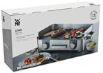 WMF Lono Master-Grill, Elektrogrill, 50 x 28 cm, Tischgrill elektro mit Windschutz und Auffangschale, Outdoorzertifiziert für Barbecue, 2 getrennt regulierbare Grillflächen, 2400 W, edelstahl matt – Bild 16