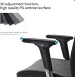 SIHOO Ergonomischer Bürostuhl, Chefsessel mit 3D verstellbare Armlehne und Lendenwirbelstütze, Hautfreundliche Netz-Hochlehne, Schreibtischstuhl bis 150kg/330LB Belastbar – Bild 4