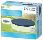 Intex 28031 Round Pool Cover - Poolabdeckplane - Für Metal und Prism Frame Pool – Bild 3