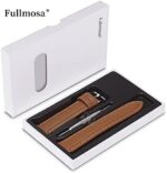 Fullmosa 12 Farben Uhrenarmband, Axus Serie Lederarmband Ersatz-Watch Armband Schliesse für Herren Damen Uhren – Bild 6