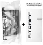Fitgriff® Zughilfen (gepolstert) für Krafttraining, Bodybuilding, Fitness - Kreuzheben Gurte - Profi Lifting Straps - für Frauen und Männer – Bild 6