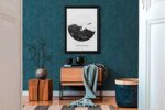 WALLCOVER Tapete, Uni Betonoptik Vintage Design Vliestapete, Vinyl Modern Struktur Einfarbig, 6 Metallic farbe,  Made in Germany – Bild 5