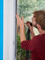 tesa Insect Stop COMFORT Fliegengitter für Fenster, Insektenschutz mit Klettband selbstklebend – Bild 2