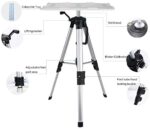 Vamvo Beamer Ständer, Beamer Stativ Projektorständer, Tragbarer Verstellbarer Laptop-ständer, Bodenständerhalterung Verstellbare Höhe von 42 cm bis 115 cm mit Klappplatte – Bild 2