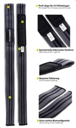 Fitgriff® Zughilfen (gepolstert) für Krafttraining, Bodybuilding, Fitness - Kreuzheben Gurte - Profi Lifting Straps - für Frauen und Männer – Bild 3