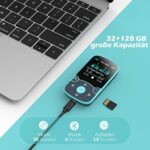 AGPTEK MP3 Player – Bluetooth, 32/64GB, TFT Display, Clip & Erweiterbarer Speicher bis 128GB – Bild 7