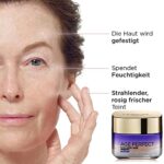L'Oréal Paris Nachtpflege, Age Perfect Golden Age, Anti Aging Gesichtspflege, Festigung und Glanz, Für reife und fahle Haut, Mit Pfingstrosen Extrakt, 50 ml – Bild 2