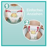 Pampers Windeln Pants, Baby Dry, Höschenwindeln mit Stop und Schutz Täschchen, MONATSBOX – Bild 5