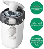 Tommee Tippee Nachfüllkassetten für Twist & Click Advanced Windelentsorgungssystem mit nachhaltig gewonnener, antibakterieller GREENFILM-Folie – Bild 4