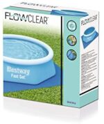 Bestway Flowclear™ quadratische Bodenplane, für Aufstellpools – Bild 3