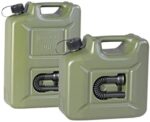 hünersdorff 802010 Kraftstoff-Kanister Profi  für Benzin, Diesel und Andere Gefahrgüter, Un-Zulassung, Made in Germany, TÜV-geprüfte Produktion, oliv – Bild 2