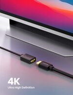 UGREEN Micro HDMI Adapter 4K 60Hz Micro HDMI auf HDMI Adapter 3D 1080P HDMI Typ D auf A Micro HDMI Adapterkabel kompatibel mit Raspberry Pi 4, Alpha 7R Kamera, Lenovo Yoga usw. Schwarz – Bild 4