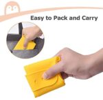 momcozy Lätzchen Baby, 31cm 24cm Silikon Lätzchen BPA&PVC frei, 4 Stufen Einstellbar Lätzchen mit Auffangschale Einfach zu Säubern, Wasserdicht Lätzchen für Jungen und Mädchen – Bild 7