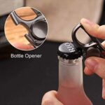 HONZIN Auto Schlüsselanhänger,Schwere Flaschenöffner Fingertip Gyroskop multifunktionale Business Schlüsselbund – Bild 2
