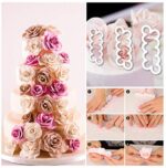 Buluri Fondant Ausstechformen Set, Backen Fondant Set DIY 84 Fondant Ausstecher Set Buchstaben Dekoration Mit Premium Backzubehör, Zahlen, Buchstaben,Passend für Cupcakes,Fondant Modellierwerkzeug – Bild 5
