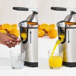 Princess Zitruspresse Juicer , professioneller Hebelarm, Universalaufsatz für Zitrusfrüchte, Fliessstopfunktion – Bild 5