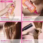 L'Oréal Paris Elvital Haarkur für geschmeidiges Haar, Ohne Silikone, Ohne Einwirkzeit zum Ausspülen  8 Sekunden Wonder Water Lamellar Haarfluid 1 x 200 ml – Bild 5