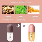 2 Pcs Natural Lip Plumper, Tag und Nacht Double Effect Natural Lip Enhancer, Klarer Lipgloss für vollere und Beauty Lips – Bild 4