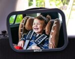 Onco 360° Baby Autospiegel, 100% Bruchsicherer Rücksitzspiegel für eine Sichere Fahrt, Baby Erstausstattung & Auto Zubehör, Anpassbar, Geeignet für allerlei Kopfstützen – Bild 7