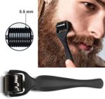 Bartroller, Beard Microneedle, Dermaroller für Bart Wachstum und Bartpflege & kneading schulter zurück und fussmassagegerät mit wärme entspannung – Bild 2