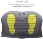 Kensington ergonomische Fussstütze SoleSaver für eine verbesserte Körperhaltung, Minderung chronischer Rückenschmerzen und orthopädische Entlastung, ideal fürs Home Office & Büro, grau – Bild 4