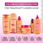 L'Oréal Paris Elvital Haarkur für geschmeidiges Haar, Ohne Silikone, Ohne Einwirkzeit zum Ausspülen  8 Sekunden Wonder Water Lamellar Haarfluid 1 x 200 ml – Bild 8