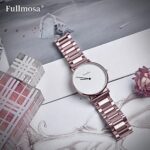 Fullmosa Edelstahlarmband für Uhr,Metall Uhrenarmbänder mit Schnellverschluss geeignet für Damen&Herren – Bild 2