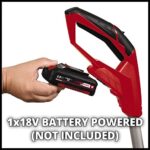 Einhell Akku-Rasentrimmer  (Li-Ion, 18V,  Motorkopf, Flowerguard, ohne Akku und Ladegerät) Rot/Schwarz – Bild 2