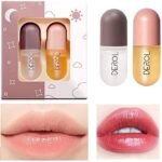 2 Pcs Natural Lip Plumper, Tag und Nacht Double Effect Natural Lip Enhancer, Klarer Lipgloss für vollere und Beauty Lips – Bild 5