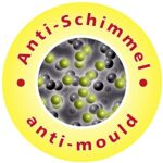 WENKO Anti Schimmel Duschvorhang Astera Flex, Textil Vorhang mit Antischimmel Effekt, grosse integrierte Ringe zur Befestigung an der Duschstange, waschbar, wasserabweisend, 180 x 200 cm – Bild 7