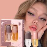 2 Pcs Natural Lip Plumper, Tag und Nacht Double Effect Natural Lip Enhancer, Klarer Lipgloss für vollere und Beauty Lips – Bild 9