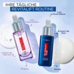 L'Oréal Paris Retinol Serum, Anti-Falten Nacht-Serum mit Vitamin A, pflegendem Öl und Hyaluronsäure, Revitalift Laser Gesichtspflege, 1 x 50 ml – Bild 7
